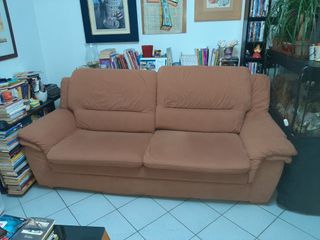 Divano 4 posti morbido , sfoderabile in microfibra