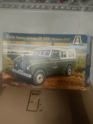 Maqueta land Rover adaptable a escalextric