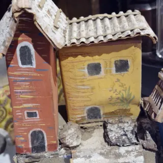 Elemento per presepe vintage