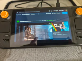 Steam Deck con funda