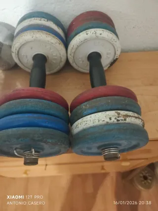 Juego Mancuernas 28 kg