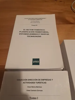 Libros de dirección de empresas y turismo Uned.