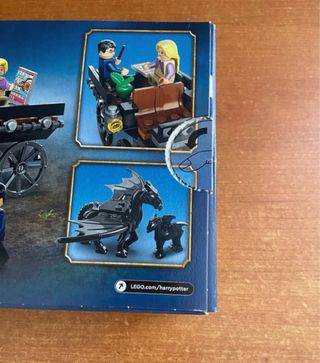 Istruzioni e scatola set lego Harry Potter 76400