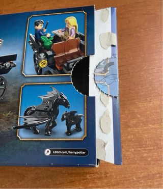 Istruzioni e scatola set lego Harry Potter 76400