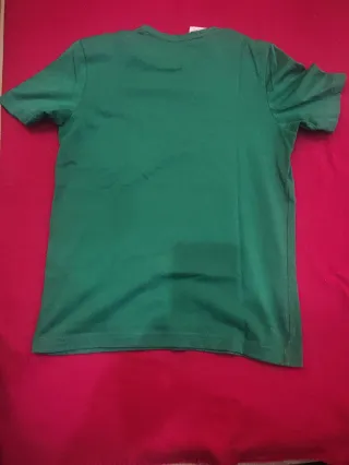 Camiseta Adidas verde. Talla 10 152cm.