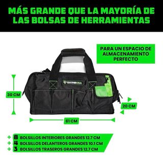 RHINO USA BOLSA DE HERRAMIENTAS ALTA RESISTENCIA