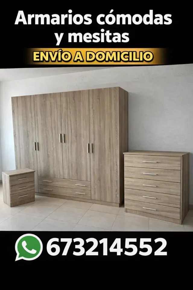 Oferta Dormitorio matrimonio completo + armario