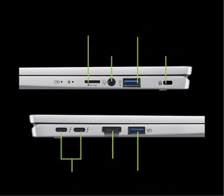 COMPUTER PORTATILE ACER SWIFT GO 14 OLED 2.8 I7 ULTRA DA 16 GB