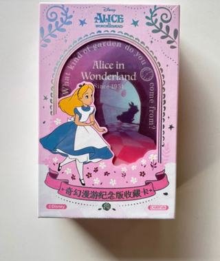 Scatola Display Carte Alice in Wonderland CardFun