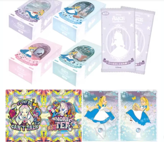 Scatola Display Carte Alice in Wonderland CardFun
