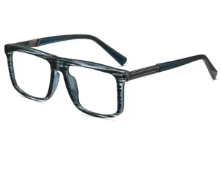 Gafas de pasta negras y doradas graduadas