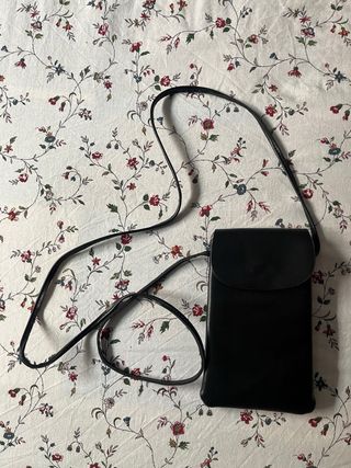 Bolso para móvil negro