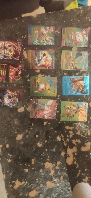 Cartas Pokémon Variadas