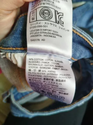 Pantalón vaquero flores • S • Levi'S