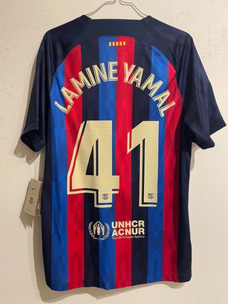 Camiseta FC Barcelona Lamine Yamal 41 Nike