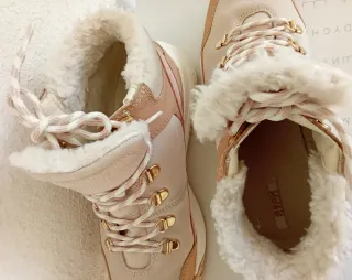 Botas Geox Mujer Beige/Rosa Talla 39