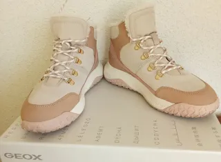 Botas Geox Mujer Beige/Rosa Talla 39