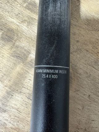 Tija sillín Cannondale Negra