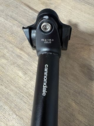 Tija sillín Cannondale Negra