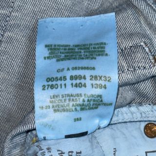 Levi's 545 Vintage y2k Low Rise Flare Talla S