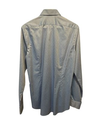 Camisa Calvin Klein azul microestampada