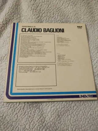 Vinile Personale di Claudio Baglioni RCA 1976