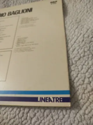 Vinile Personale di Claudio Baglioni RCA 1976