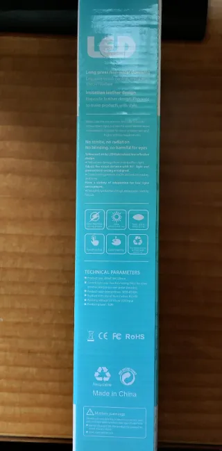 Lampara Led para escritorio blanca