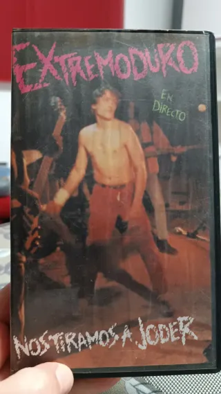 Extremoduro VHS Nos tiramos a joder Original
