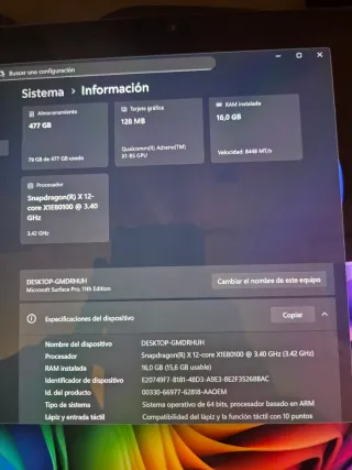 Microsoft Surface Pro 11 Copilot+ PC OLED.
