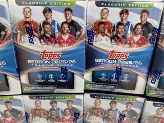 Cajas Topps UEFA Club Competitions Flagship 25-26