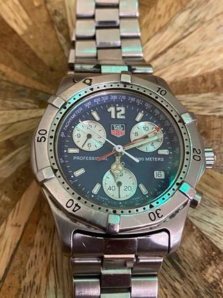 Reloj Hombre Tag Heuer Serie 2000 Cronógrafo