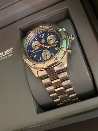 Reloj Hombre Tag Heuer Serie 2000 Cronógrafo
