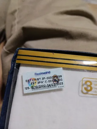 3 Pañuelos Real Madrid Escudo Bordado Oro