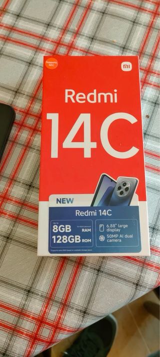 Móvil Xiaomi Redmi 14C Negro Nuevo