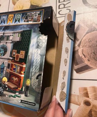 Istruzioni e scatola set lego Harry potter 76410