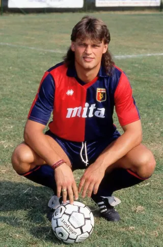 Genoa CFC Errea Mita Shirt 91/92 Vintage Authentic