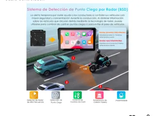 Pantalla Carplay para Moto 7