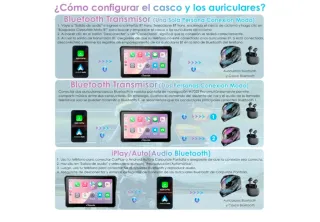 Pantalla Carplay para Moto 7