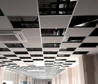 Techos desmontables e iluminación