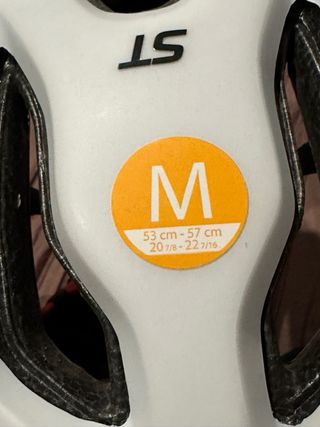 Casco Rockrider ST Decathlon Blanco Talla M