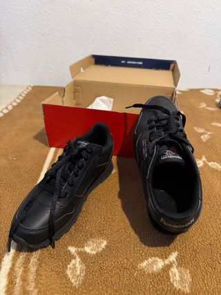 Zapatillas Reebok Classic negras Niño