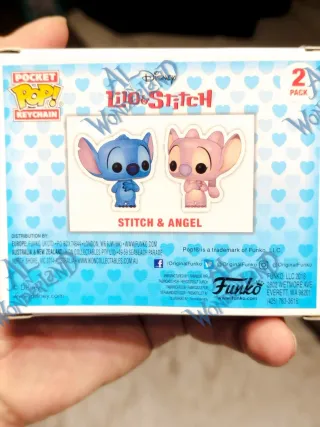 Pocket POP! Funko Disney Stitch & Angel coppia