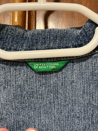 Chaqueta vaquera azul