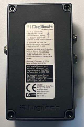 DigiTech "X-Series" - Metal Master Heavy Metal Dis