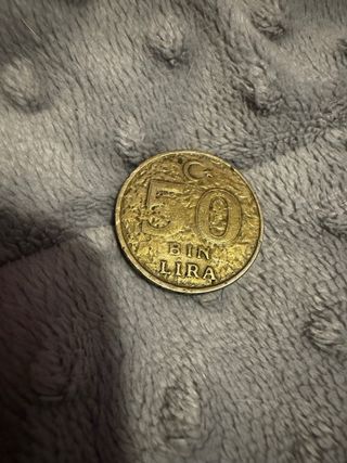 Moneta 50 Bin Lira turca