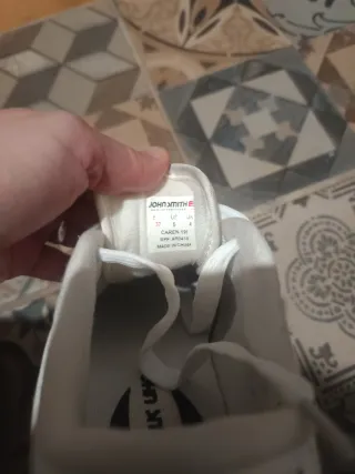 Zapatillas John Smith Blancas Talla 37