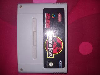 Juego SNES Jurassic Park PAL Version