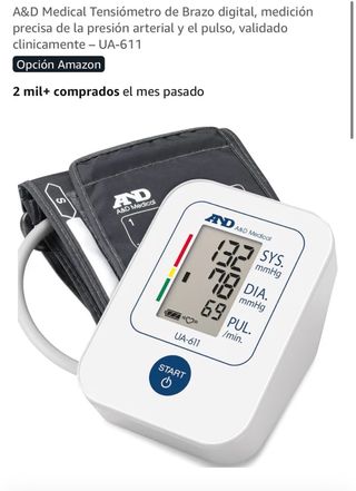 Tensiómetro Digital A&D Medical UA-611