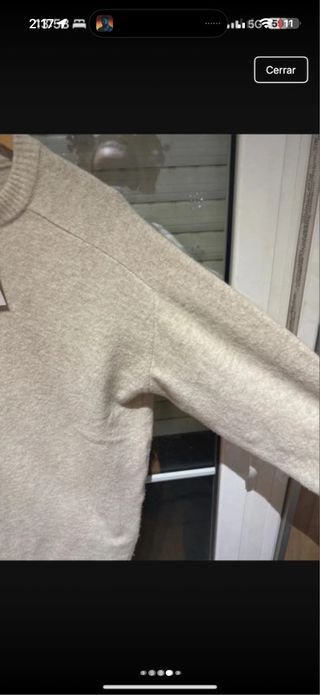 Vestido calentito beige